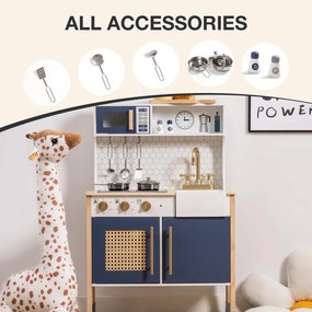 Bucatarie copii din lemn Pretend