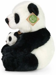 Rappa Panda de pluș cu puiul său 27 cmECO-FRIENDLY