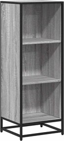 vidaXL Bibliotecă, gri sonoma, 40x35x107,5 cm, lemn prelucrat