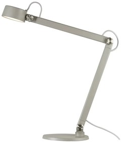 Lampa 3 in 1, lampa de birou sau aplica de perete moderna NOBU gri