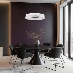 Lustră LED suspendată pe cablu FROZI LED/32W/230V Ø 50 cm, alb