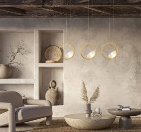 Lustra moderna cu 3 pendule LED LINE
