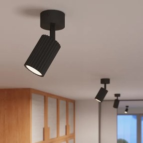 Sollux SL.1913 - Spot KARBON 1xGU10/10W/230V negru