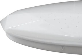 Plafonieră LED dimabilă HEX LED/72W/230V 3000-6000K Ø 50 cm albă + telecomandă