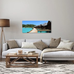 Tablou cu Maledive (120x50 cm)