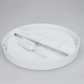 Solight WD244-W - Panou LED 2 în 1 24W/230V 3000/4000/6000K Ø 30 cm IP54 alb