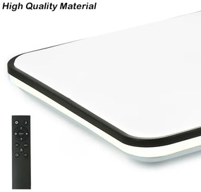 Plafonieră LED dimabilă Brilagi SMART LED/36W/230V 45x45 cm Wi-Fi Tuya + telecomandă