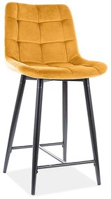 Scaun tip bar Charlie (Galben). 1050320
