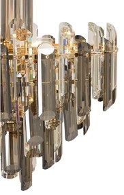 Lustră pe lanț Maytoni DIA200PL-06G FLARE 6xE14/40W/230V