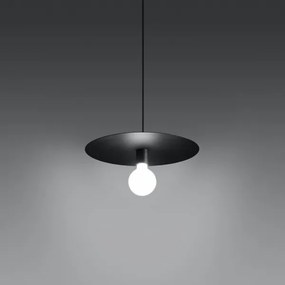 Lustră pe cablu FLAVIO 1xE27/60W/230V neagră Sollux SL.0853