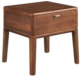 Noptiera LUX din lemn Walnut