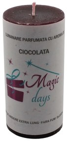 Lumânare parfumată Magic Days ciocolată 10cm