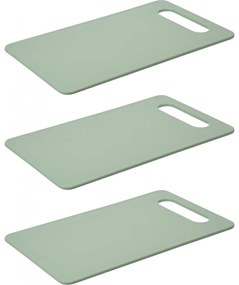 Set 3 tocatoare EH, plastic, verde, 25 x 15 cm
