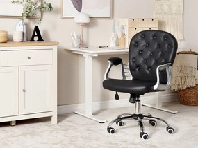 Scaun de birou Princi (negru). Promo -50%. 1011248