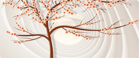 Tablou - Copac în infinit (120x50 cm)