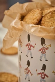 IB Laursen Cutie metalica pentru fursecuri MY NOSTALGIC CHRISTMAS - GUARDS rotunda