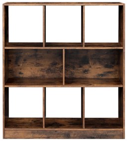 Biblioteca mini, maro, 86x28x94.5 cm