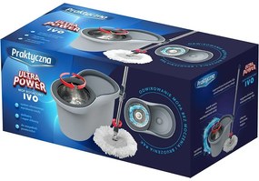 Mop rotativ Praktyczna cu găleată Ivo