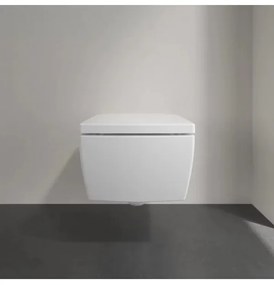 Vas WC rimless suspendat, Villeroy&amp;Boch Memento 2.0, DirectFlush, 37.5x56cm, Alb Alpin, 4633R001