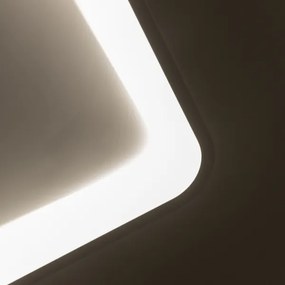 Brilagi - Plafonieră LED dimabilă FALCON SLIM 50W/230V 50x50 cm albă + telecomandă