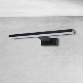 Aplica LED de perete pentru baie SHINE, 7W, 230V, 30 cm, IP44, negru