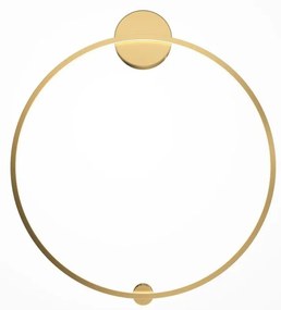 Aplica LED de perete design modern Halo alama 60cm