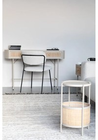 Masă consolă bej 40x120 cm Amaya – White Label