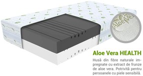 Saltea din spumă HR Kruela 120x200 Husă: AloeVera