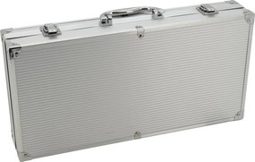 Set 11 ustensile de grătar cu servietă Cattara Alu Grey Line