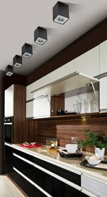 Spot aplicat tavan/plafon stil modern ELOY 1 Black