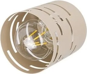 Candelabru pe cablu ELEN 1xE27/35W/230V bej/auriu