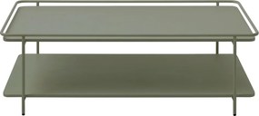 Măsuță de cafea verde din metal 55x110 cm Yuba – Unique Furniture