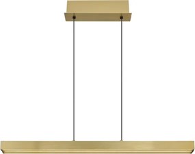 Globo 17016G - LED cu reglare prin atingere, lustra pe cablu ETHAN 39W/230V 2700/4000/6000K alamă