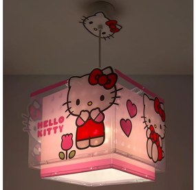 Lustră pentru copii HELLO KITTY Dalber 73262, 1xE27/15W/230V, roz