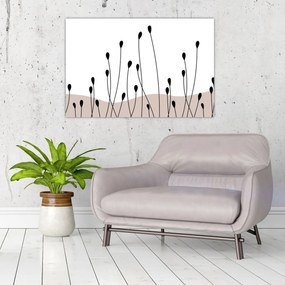 Tablou - Pajiște grafică N⁰1 (90x60 cm)