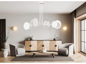 Lustră pe cablu IDEA 4xE27/15W/230V alb