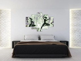 Tablou - Ilustrație de dansatori (150x105 cm)