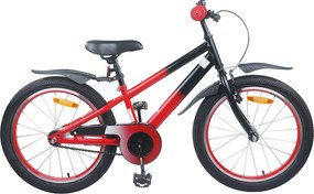 vidaXL Bicicletă pentru Copii 20 Inci pentru 6-11 ani Albastru Negru