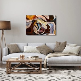 Tablou - Abstractizarea capetelor (90x60 cm)