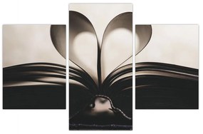 Tablou cu carte (90x60 cm)