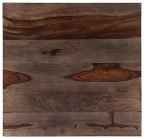 Masuta de cafea, gri, 60x60x35 cm, lemn masiv de sheesham 1, 60 x 60 x 35 cm