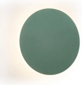 Aplica LED de perete cu lumina ambientala design modern Oregon plus verde 20cm