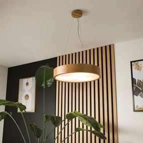 Lustră LED pe cablu Brilagi CARVALHO 3xE27/60W/230V stejar d. 47,5 cm