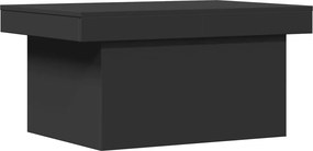 vidaXL Măsuță de cafea, negru, 100x55x40 cm, lemn compozit