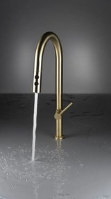 Baterie pentru Bucătărie OLFATO finisaj auriu periat BQO_R72M