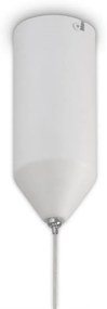 Lustra LED design modern ADN alb Medium