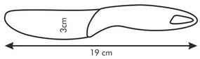 Tescoma Cuțit de uns PRESTO, 10 cm
