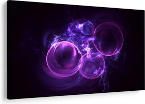 Tablou abstract cu bulbuci (90x60 cm)