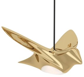 Lustră LED dimabilă pe cablu Eglo 390399 PARATEBUENO 17xLED/3W/230V auriu