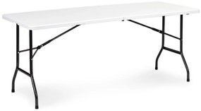Set catering masă + 2 bănci 180cm White